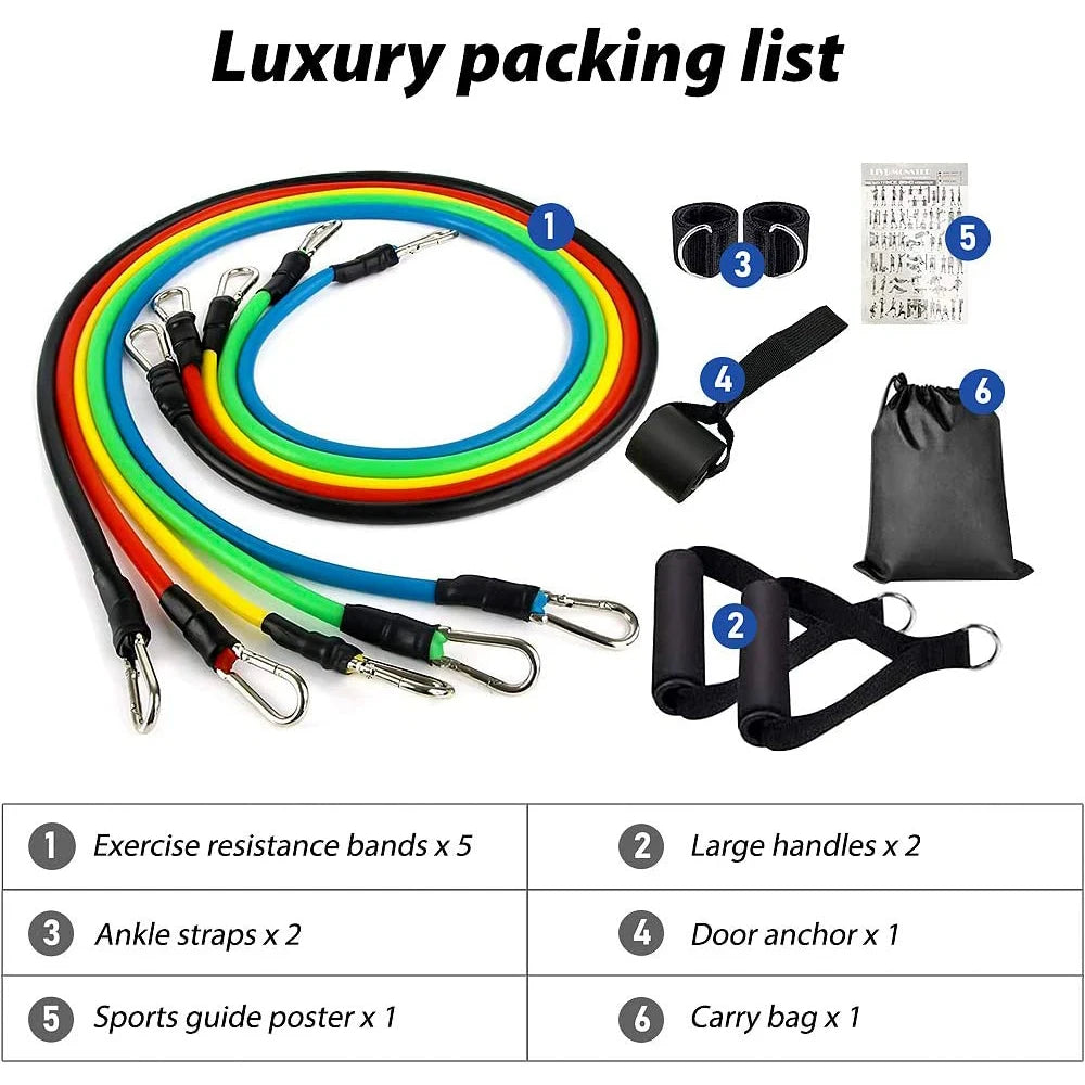 Level Resistance Bands Set – Your Gym, Anywhere!